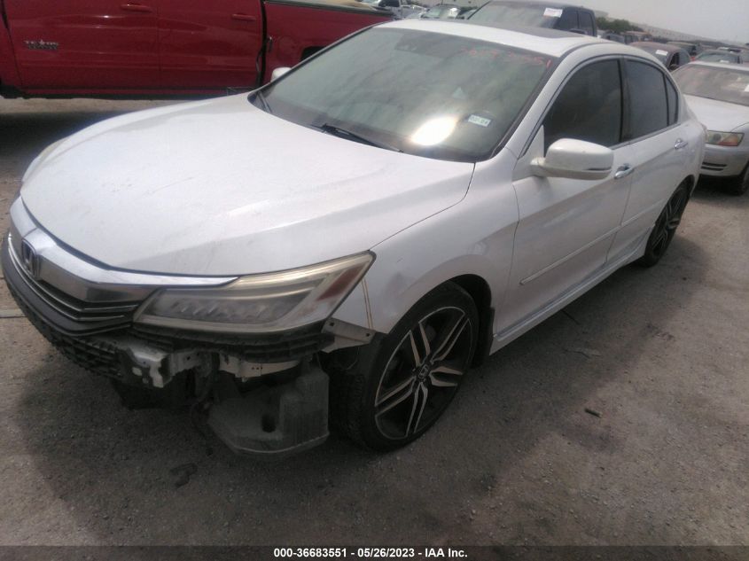 2016 HONDA ACCORD SEDAN TOURING - 1HGCR3F92GA017544