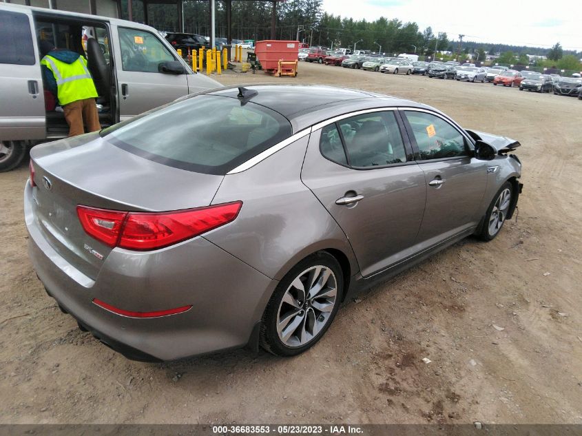 2014 KIA OPTIMA SX TURBO - 5XXGR4A61EG267328