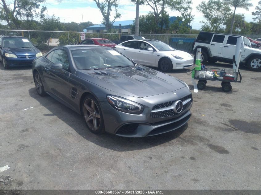 2017 MERCEDES-BENZ SL SL 550 - WDDJK7DA2HF046454
