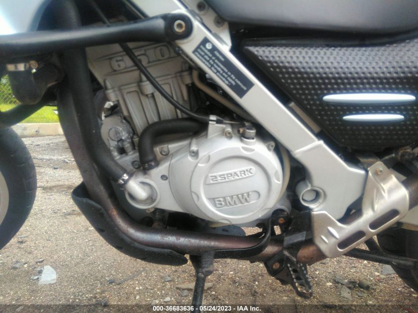 2007 BMW F650 GS WB10185A57ZL43726