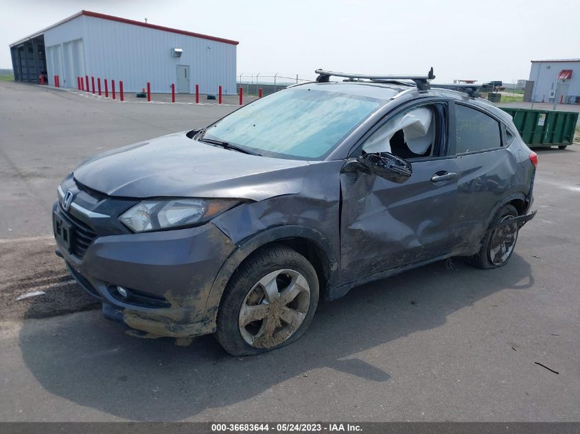 2016 HONDA HR-V EX-L W/NAVI - 3CZRU6H77GM741201