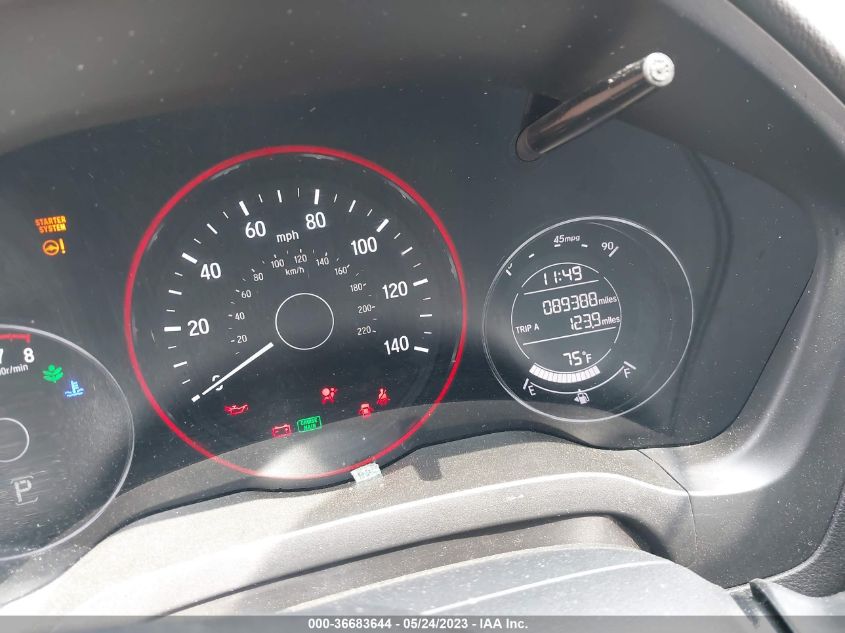 2016 HONDA HR-V EX-L W/NAVI - 3CZRU6H77GM741201