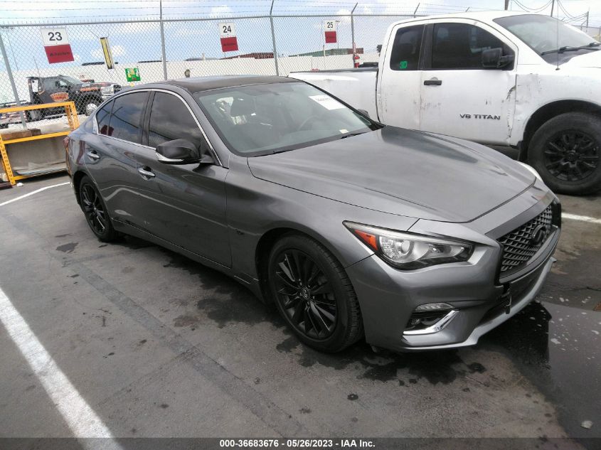 2018 INFINITI Q50 3.0T LUXE - JN1EV7APXJM366640