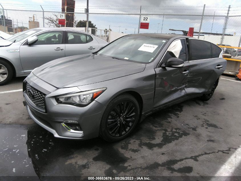 2018 INFINITI Q50 3.0T LUXE - JN1EV7APXJM366640