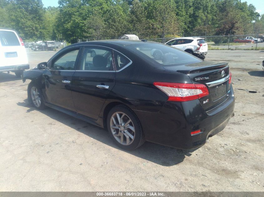 2013 NISSAN SENTRA SR - 3N1AB7APXDL617548