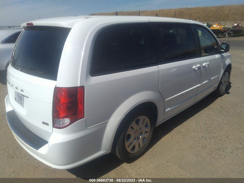 2016 DODGE GRAND CARAVAN SE - 2C4RDGBG5GR114915