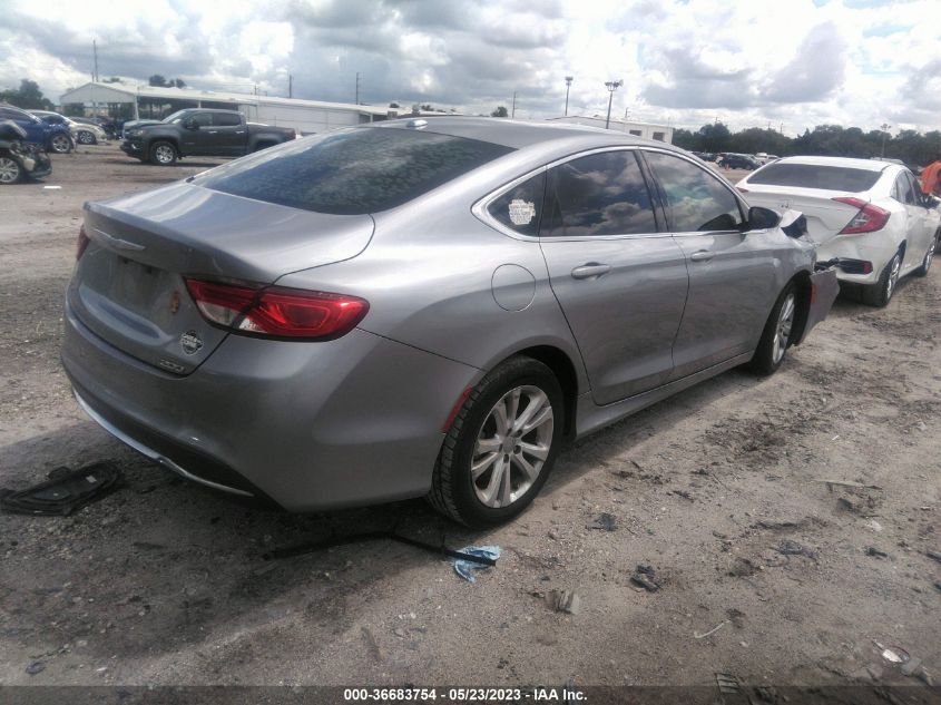 2016 CHRYSLER 200 LIMITED - 1C3CCCABXGN108049