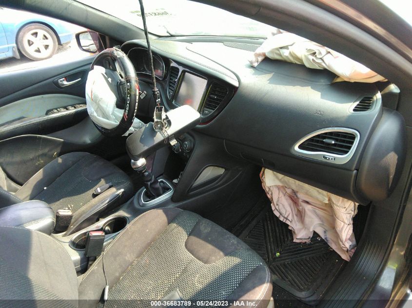 2015 DODGE DART SXT - 1C3CDFBB1FD165189