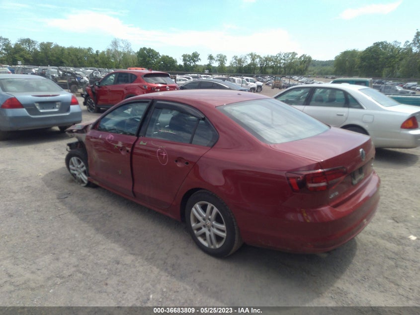 VIN 3VW2B7AJ8HM201413 2017 VOLKSWAGEN JETTA 1.4T S