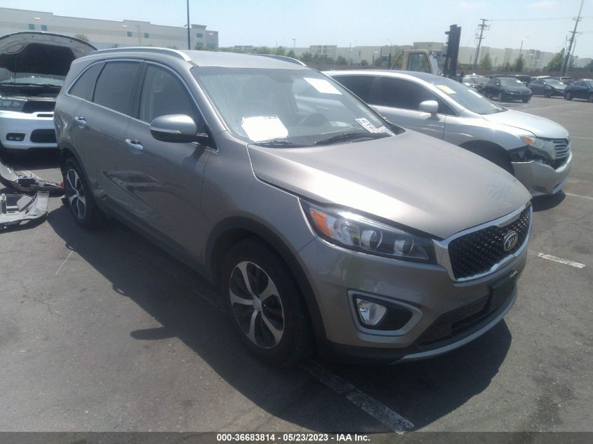 2018 KIA SORENTO EX V6 - 5XYPH4A51JG410441