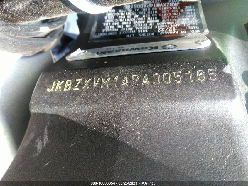 2023 KAWASAKI ZX1002 M - JKBZXVM14PA005165