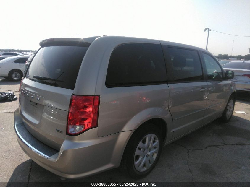2015 DODGE GRAND CARAVAN SE - 2C4RDGBG0FR585045