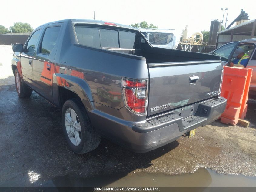 2014 HONDA RIDGELINE RTL - 5FPYK1F54EB009600