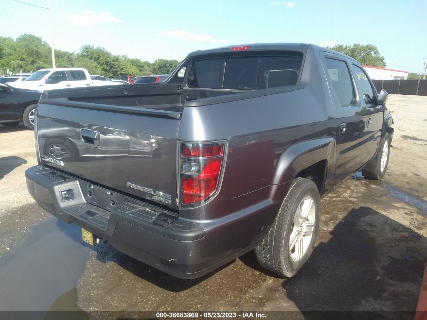 2014 HONDA RIDGELINE RTL - 5FPYK1F54EB009600