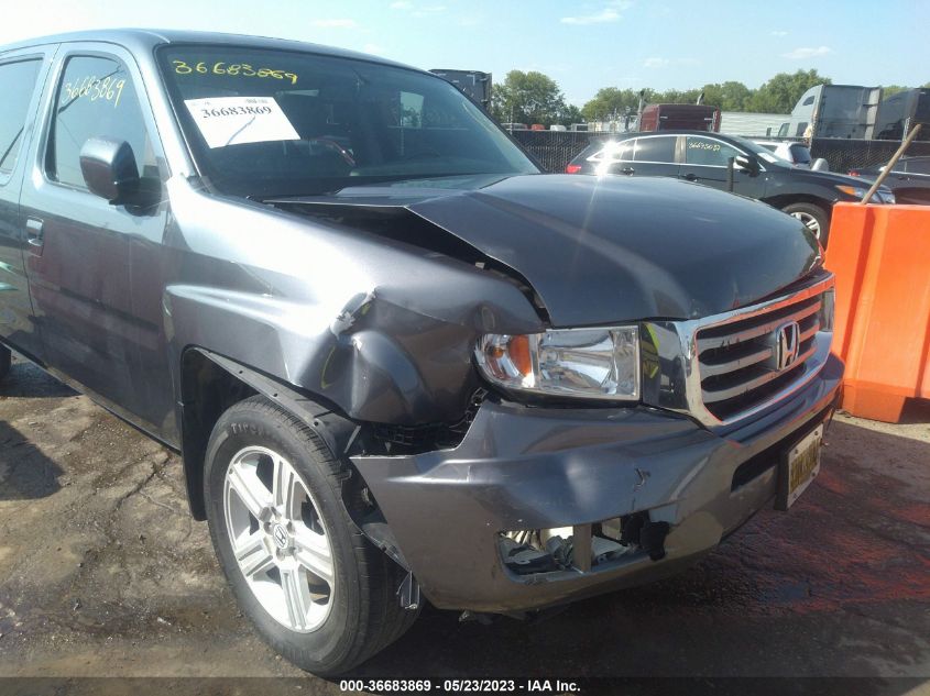 2014 HONDA RIDGELINE RTL - 5FPYK1F54EB009600