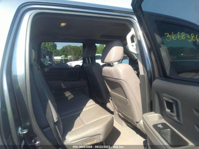 2014 HONDA RIDGELINE RTL - 5FPYK1F54EB009600