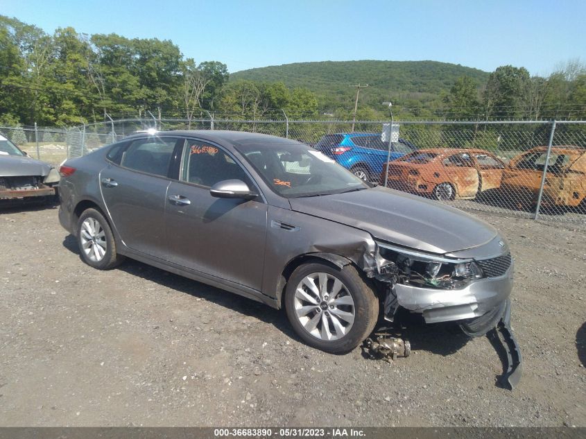 2018 KIA OPTIMA EX - 5XXGU4L34JG201190