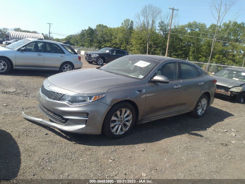 2018 KIA OPTIMA EX - 5XXGU4L34JG201190