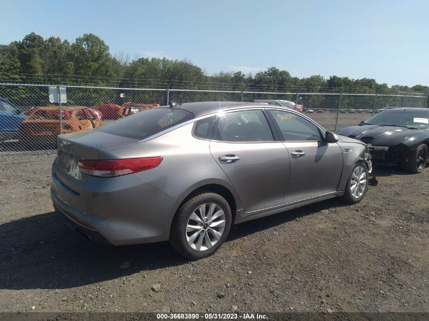 2018 KIA OPTIMA EX - 5XXGU4L34JG201190