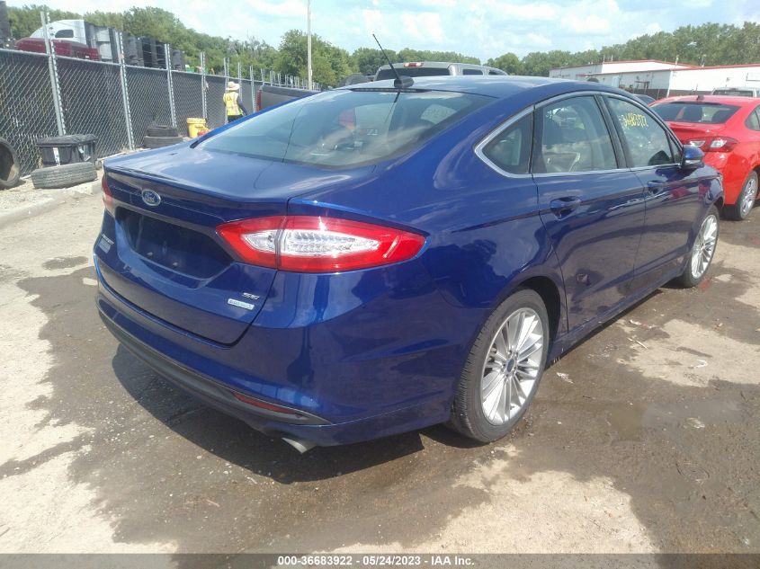 2014 FORD FUSION SE - 3FA6P0HD4ER255258