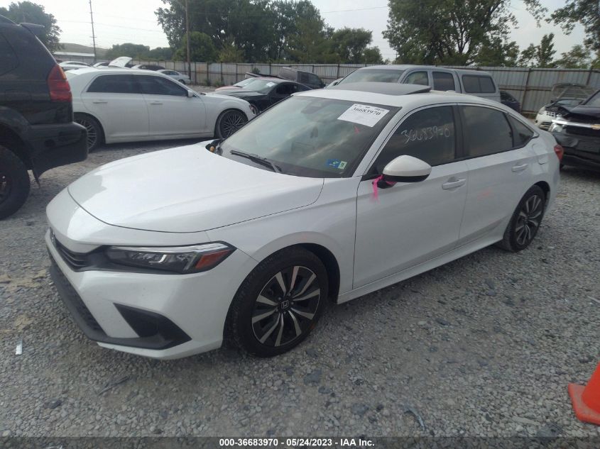 2022 HONDA CIVIC SEDAN EX - JHMFE1F72NX007213
