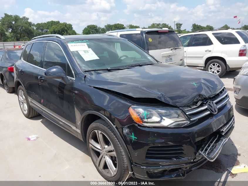 2014 VOLKSWAGEN TOUAREG R-LINE - WVGDF9BP5ED015054