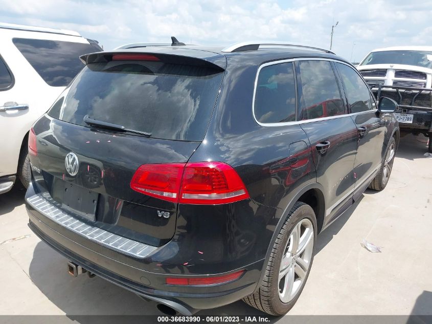 2014 VOLKSWAGEN TOUAREG R-LINE - WVGDF9BP5ED015054