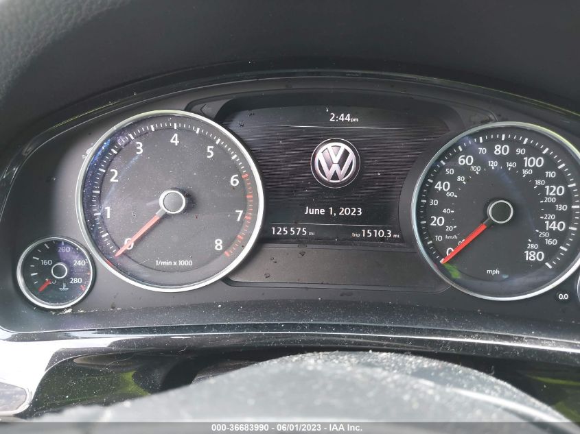 2014 VOLKSWAGEN TOUAREG R-LINE - WVGDF9BP5ED015054