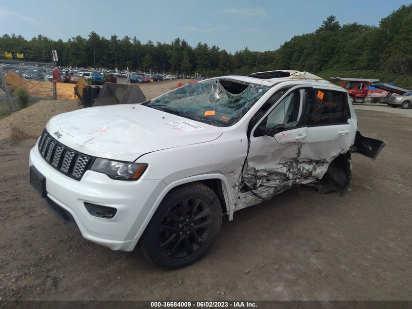 VIN 1C4RJFAG6HC834335 2017 JEEP GRAND CHEROKEE ALTITUDE