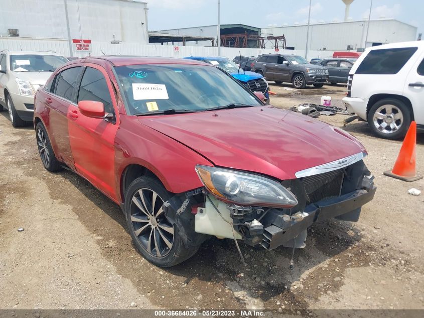 2013 CHRYSLER 200 TOURING - 1C3CCBBB1DN525080