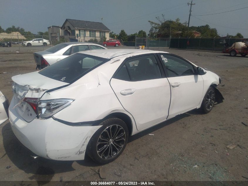 2016 TOYOTA COROLLA L/LE/S/S PLUS/LE PLUS - 5YFBURHE9GP443572