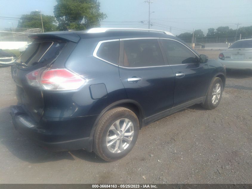 2015 NISSAN ROGUE SV - KNMAT2MT0FP574822