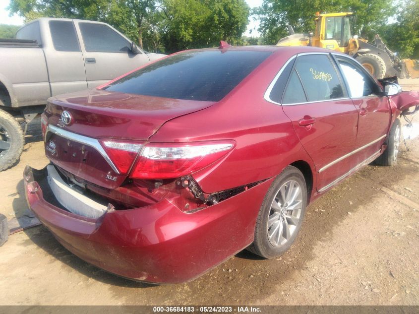 2017 TOYOTA CAMRY XLE - 4T1BF1FK5HU661948