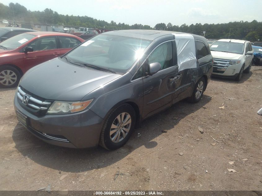 2014 HONDA ODYSSEY EX-L - 5FNRL5H61EB130981