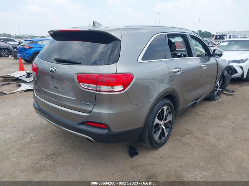 2016 KIA SORENTO EX - 5XYPH4A56GG090901