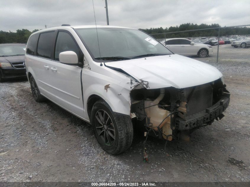 2017 DODGE GRAND CARAVAN SXT - 2C4RDGCG9HR825694