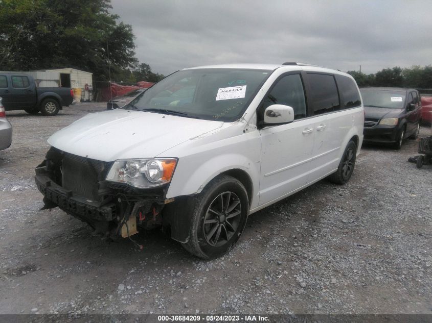 2017 DODGE GRAND CARAVAN SXT - 2C4RDGCG9HR825694
