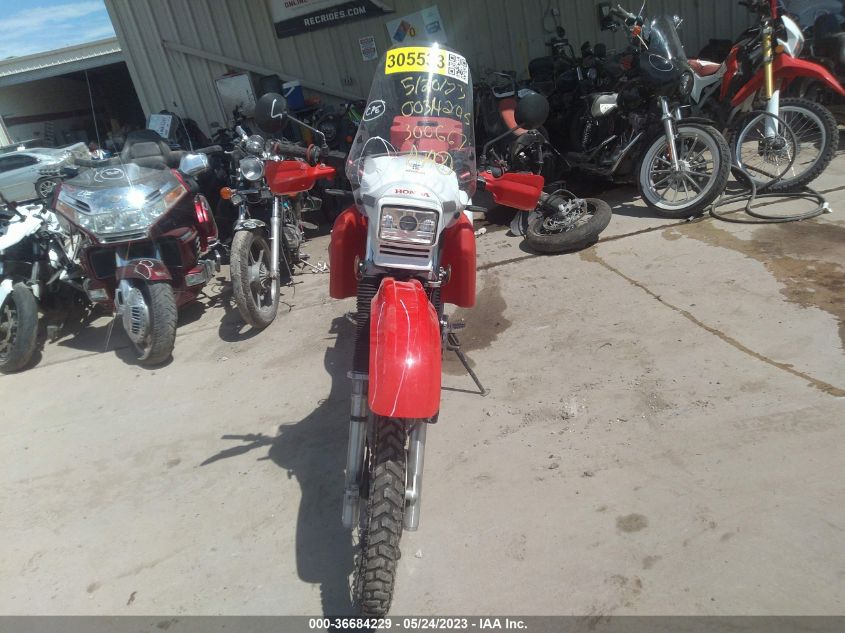 2005 HONDA XR650 L - JH2RD06065M300667