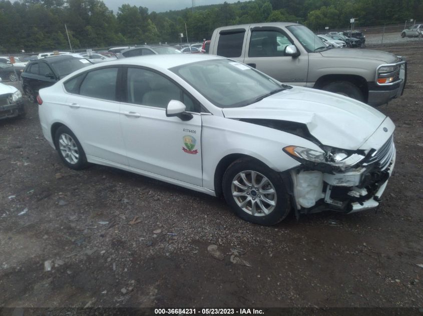 2017 FORD FUSION S - 3FA6P0G76HR358147