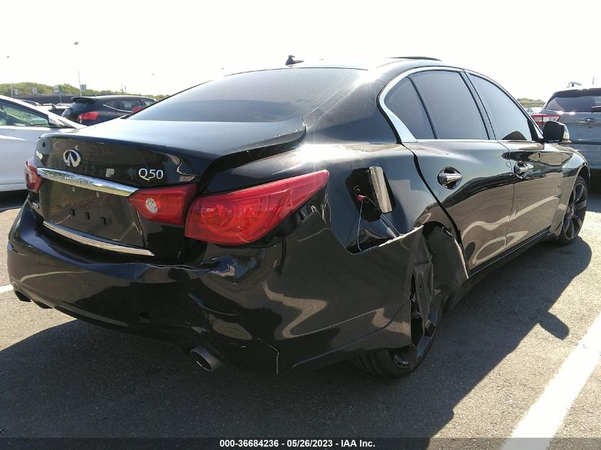 2015 INFINITI Q50 PREMIUM - JN1BV7ARXFM403553