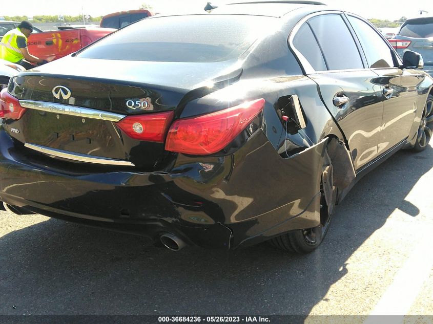 2015 INFINITI Q50 PREMIUM - JN1BV7ARXFM403553