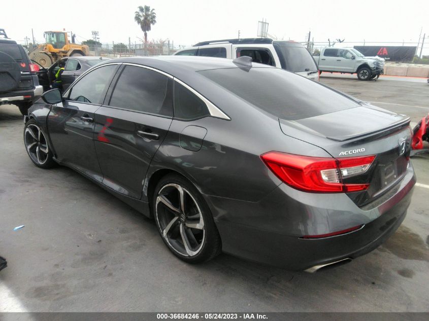 2019 HONDA ACCORD SEDAN SPORT 1.5T - 1HGCV1F38KA098330