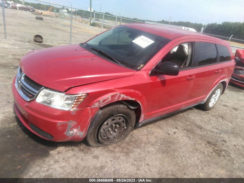 2015 DODGE JOURNEY AMERICAN VALUE PKG - 3C4PDCAB8FT531866