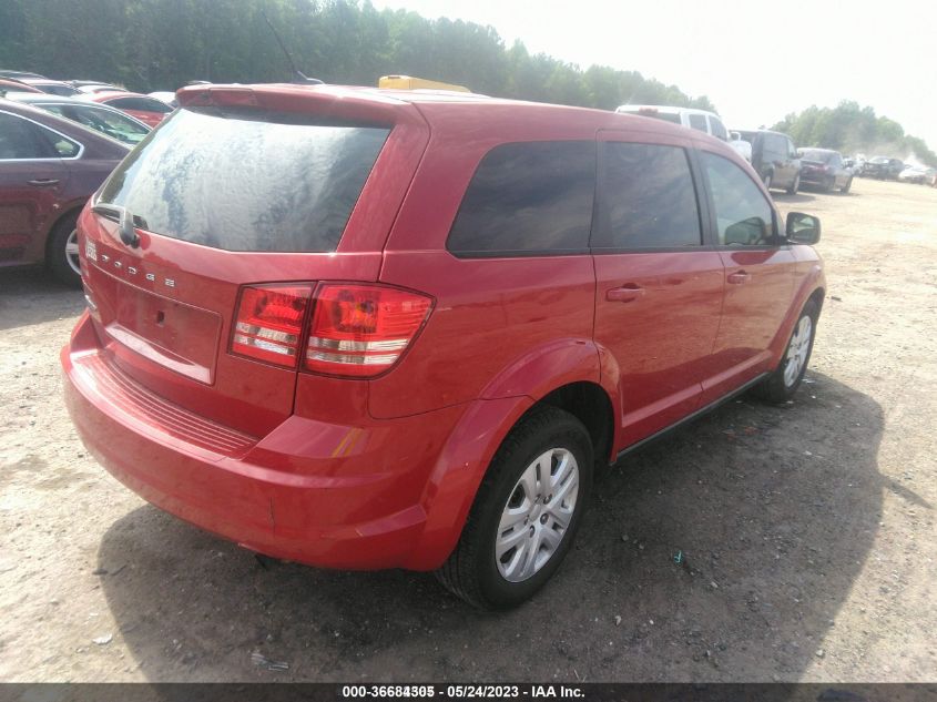 2015 DODGE JOURNEY AMERICAN VALUE PKG - 3C4PDCAB8FT531866