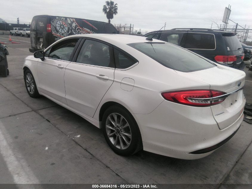 2017 FORD FUSION SE - 3FA6P0HD3HR379655