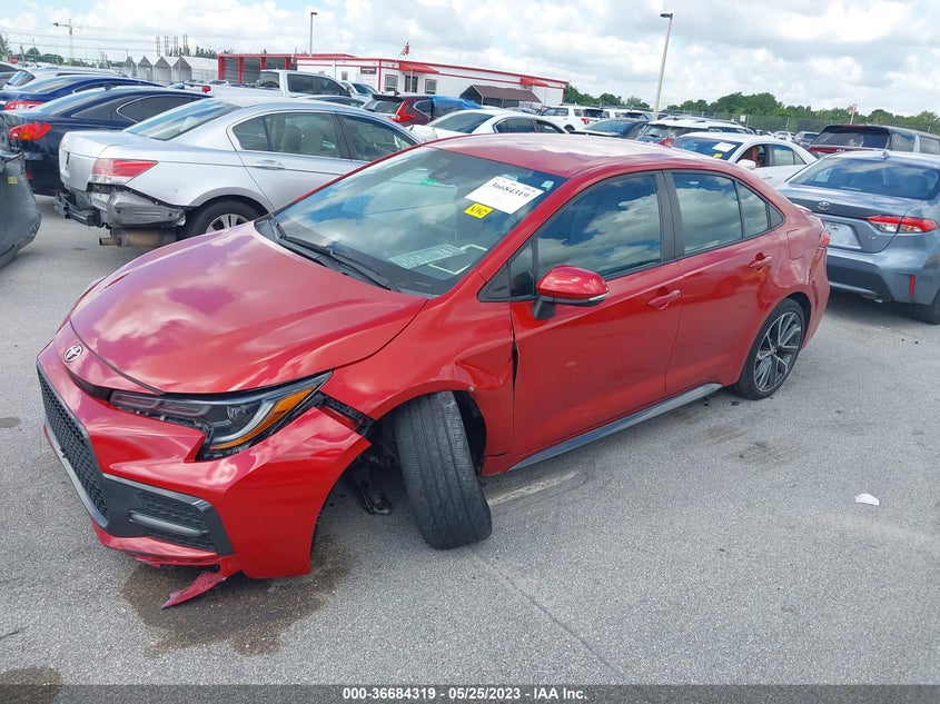 VIN 5YFS4RCE5LP055336 2020 TOYOTA COROLLA SE/NIGHTSHADE
