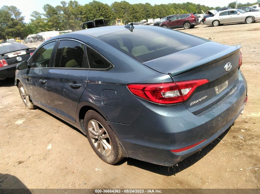 2015 HYUNDAI SONATA 2.4L SE - 5NPE24AF9FH162277