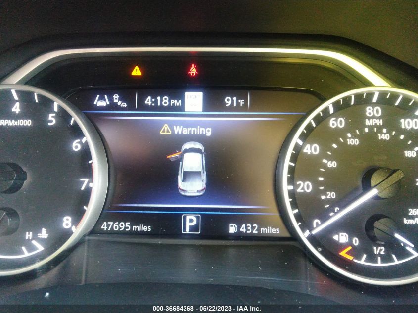 2021 NISSAN MAXIMA SV - 1N4AA6CV2MC506886