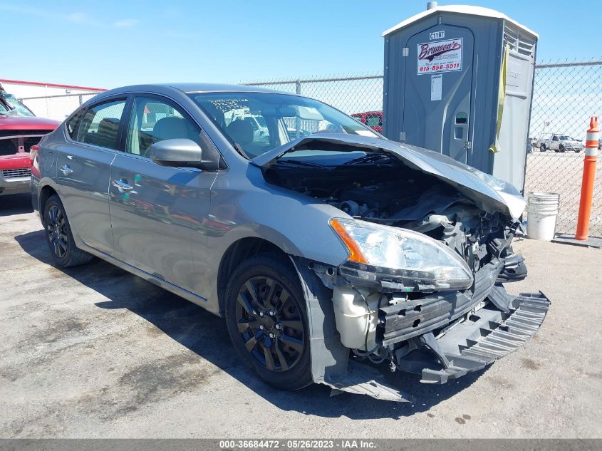 2013 NISSAN SENTRA S - 3N1AB7APXDL641302