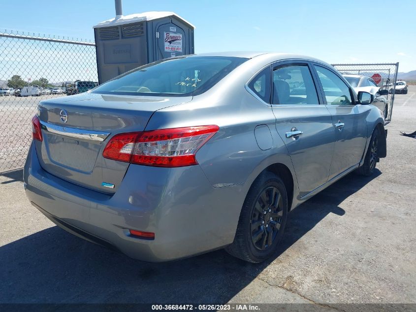 2013 NISSAN SENTRA S - 3N1AB7APXDL641302